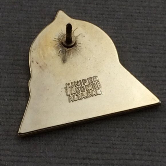 Vintage Western Heritage Day Alberta Imperial Oil Lapel Pin 1995 Rodeo Cowboy - Picture 10 of 12